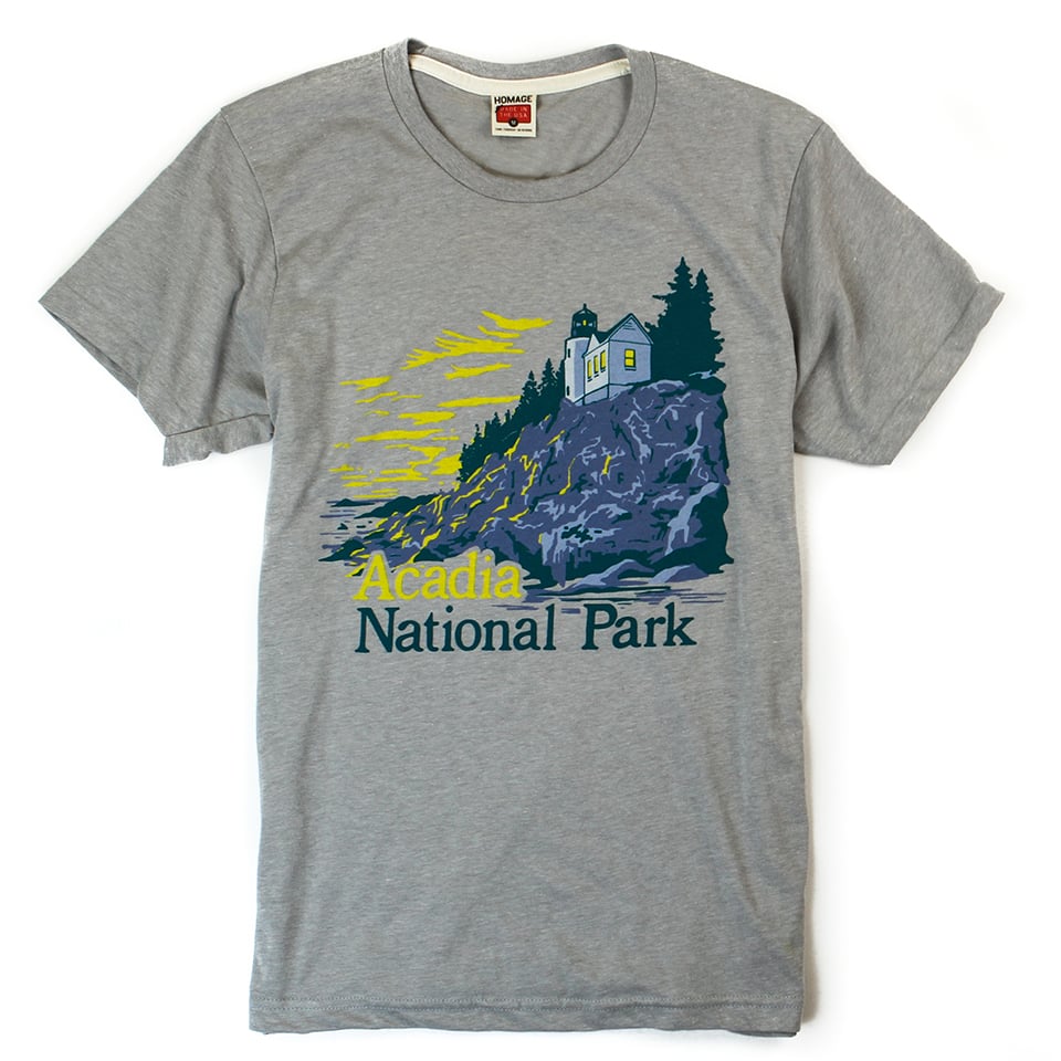 Homage x Huckberry Nat’l Park Tees