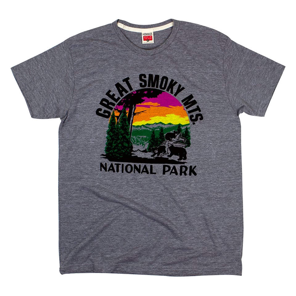 Homage x Huckberry Nat’l Park Tees