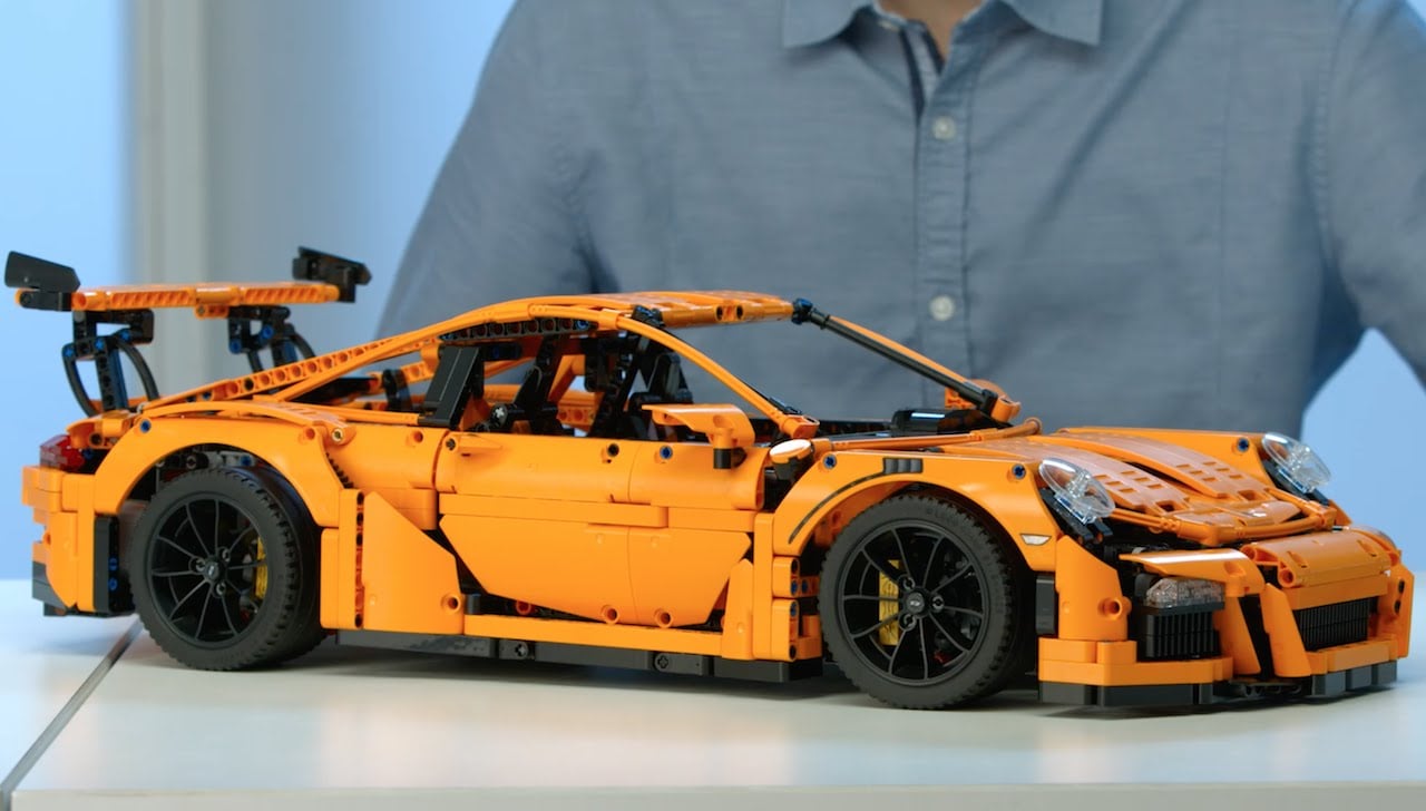 LEGO Technic Drops 1580-Piece Porsche Design 911 RSR