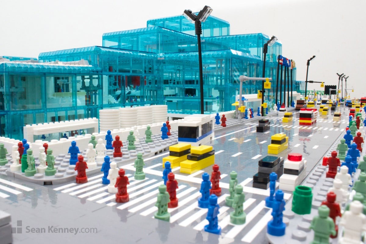 Building Javits Center in LEGO