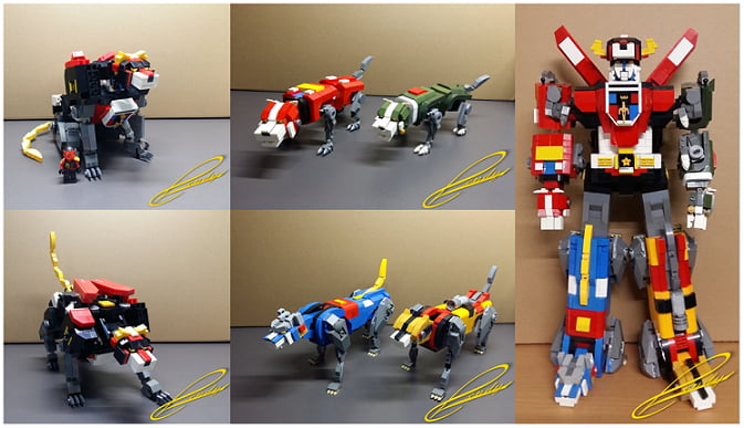 LEGO Voltron Concept