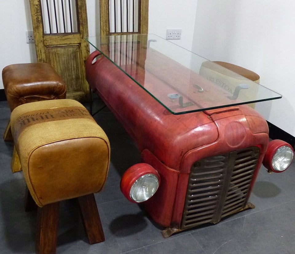 Tractor Coffee Table