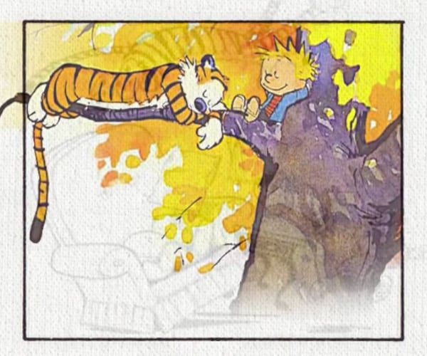 Calvin & Hobbes: Art Before Commerce