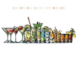 Coloring Book of Booze