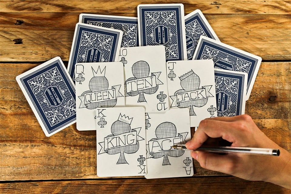 Playing Card Notebook
