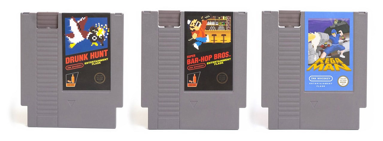 Deal: Video Game Cartridge Flask