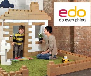 Edo Cardboard Building Blocks