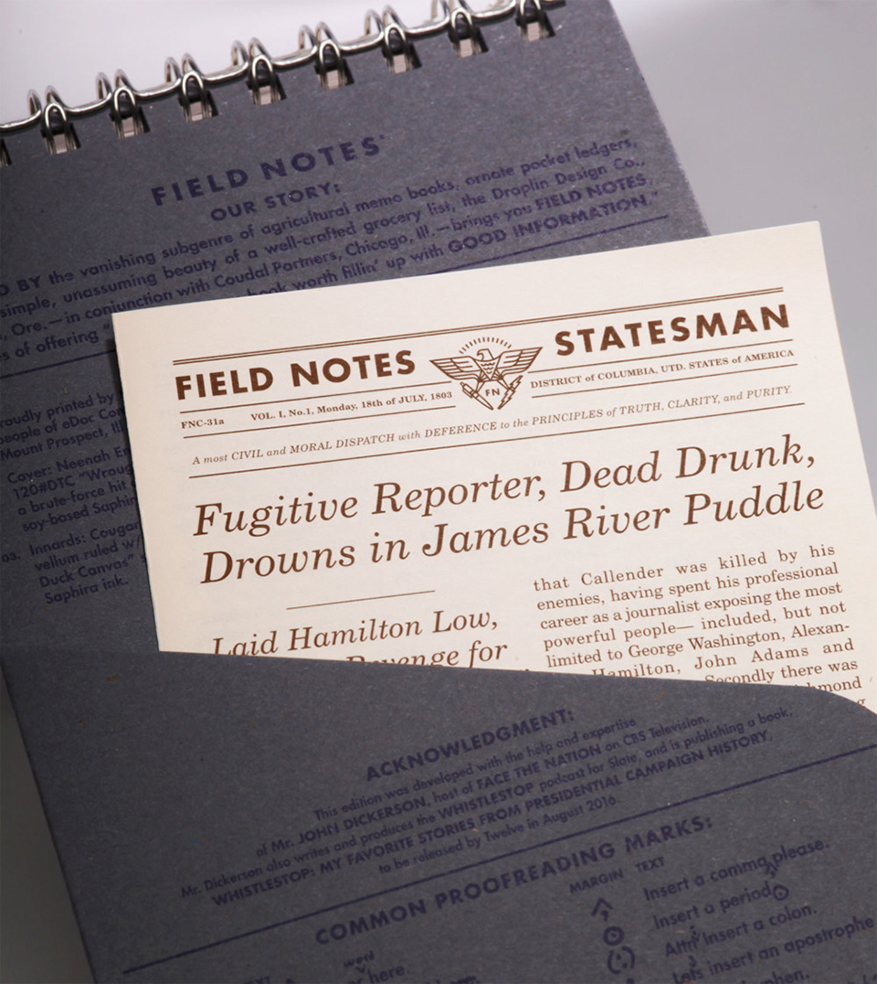 Field Notes Byline Notebook