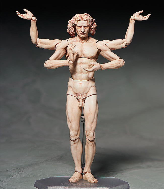 Vitruvian Man Action Figure