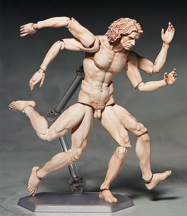 Vitruvian Man Action Figure