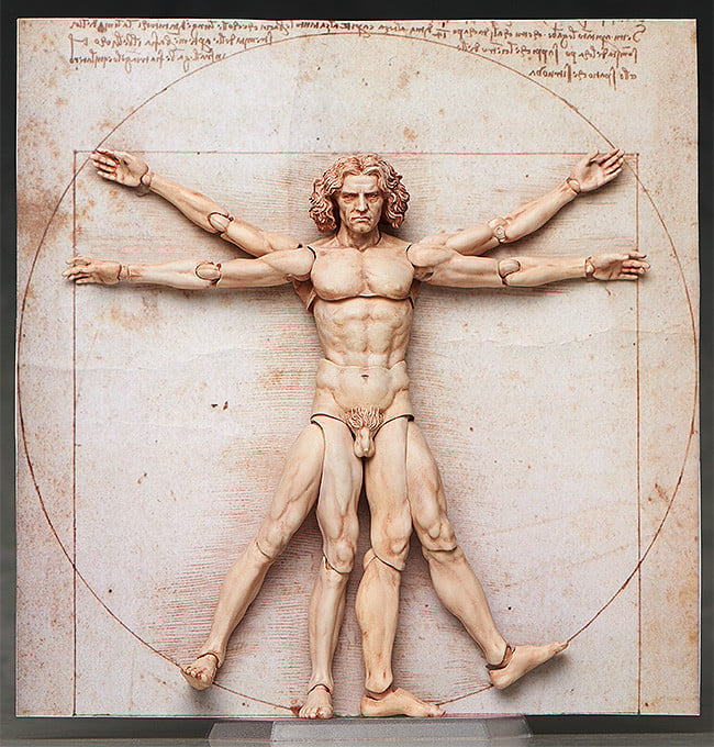 Vitruvian Man Action Figure