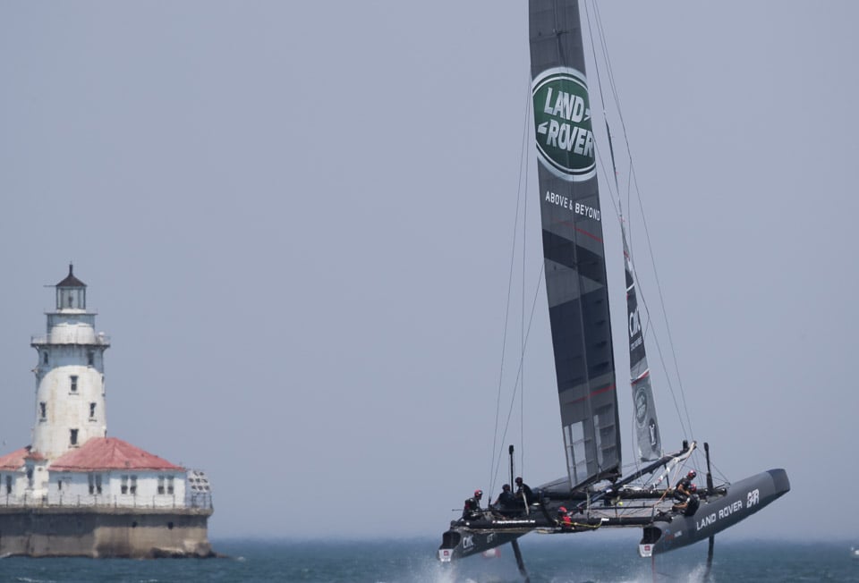 Sailing with Land Rover BAR