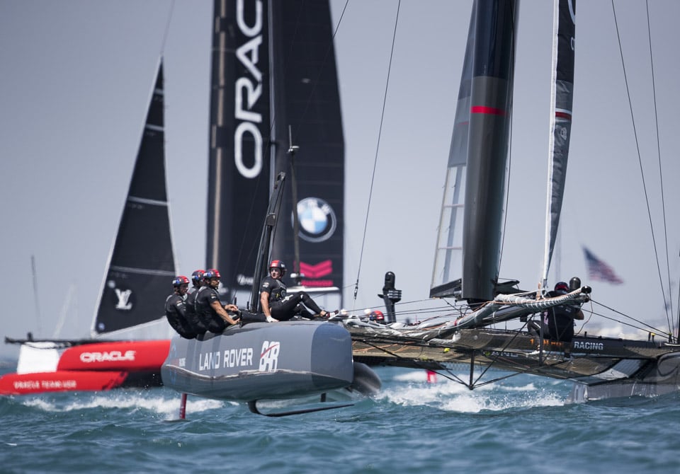 Sailing with Land Rover BAR