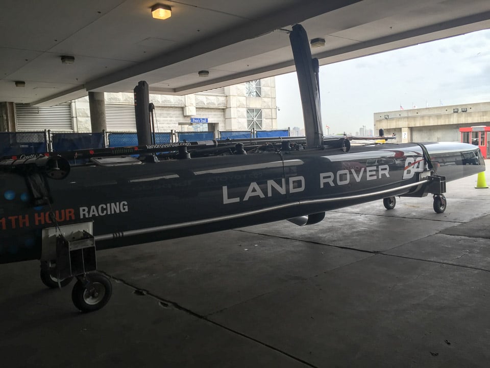 Sailing with Land Rover BAR