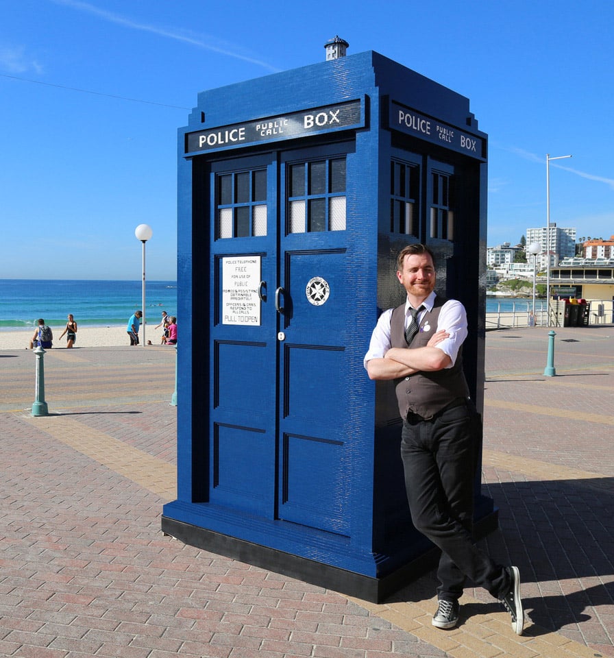 LEGO TARDIS Time-Lapse