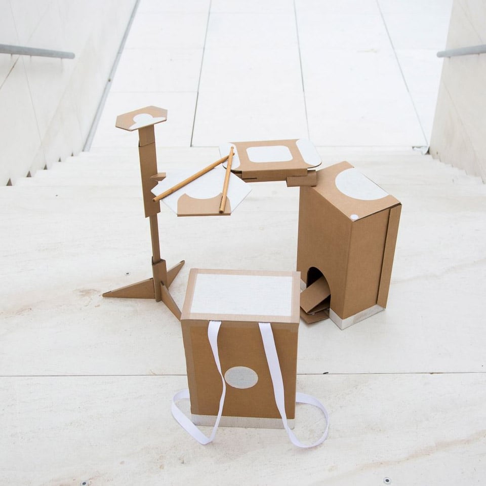 Obilab Cardboard Drum Kit