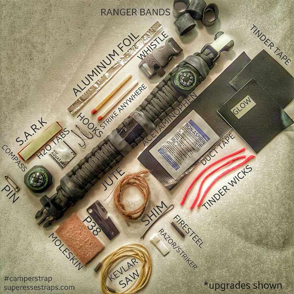 Paracord Survival Bracelet - The Awesomer