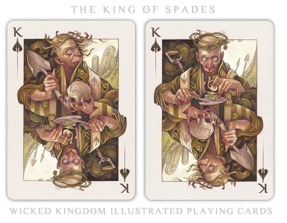 Wicked Kingdom Playing Cards