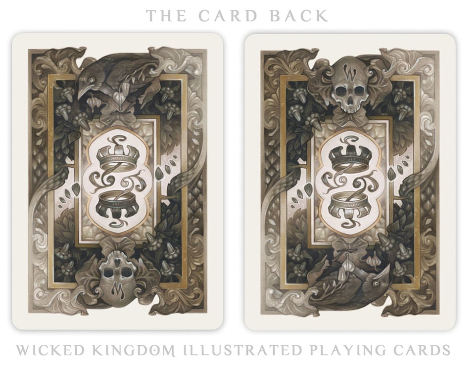 Wicked Kingdom Playing Cards