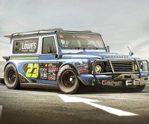 Land Rover x NASCAR Concept