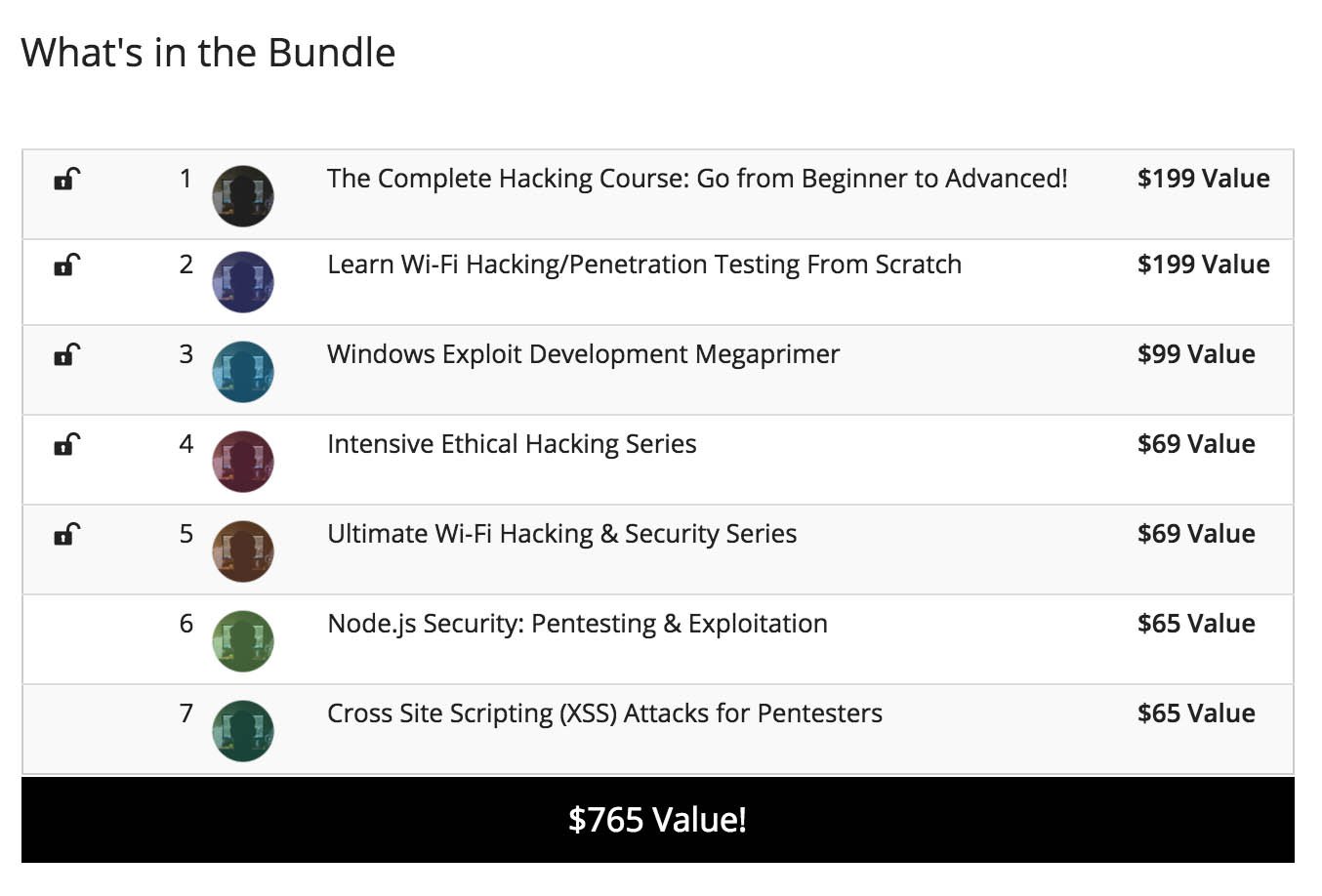 Deal: White Hat Hacker Bundle