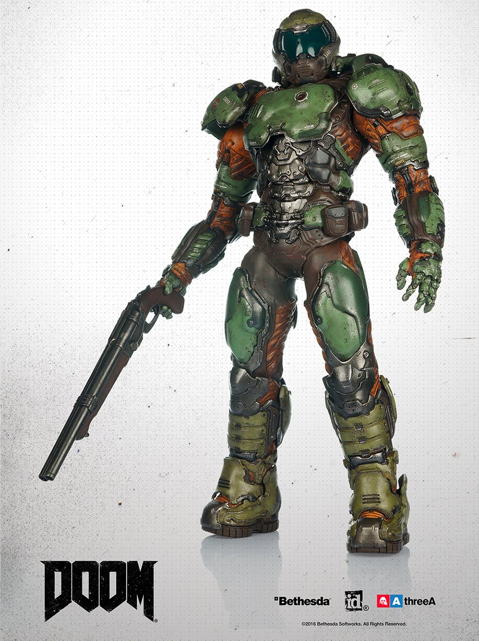 3A DOOM Marine Action Figure