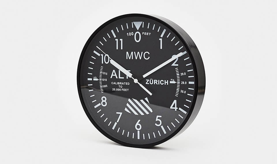 MWC Altimeter Wall Clock