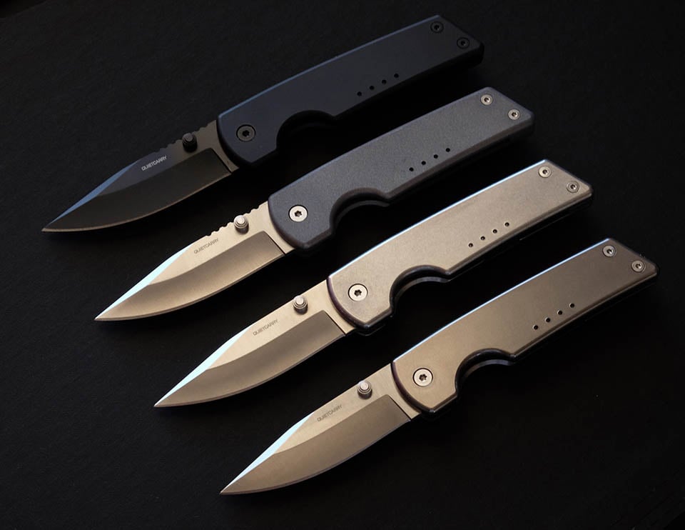 QuietCarry Titanium Pocket Knives