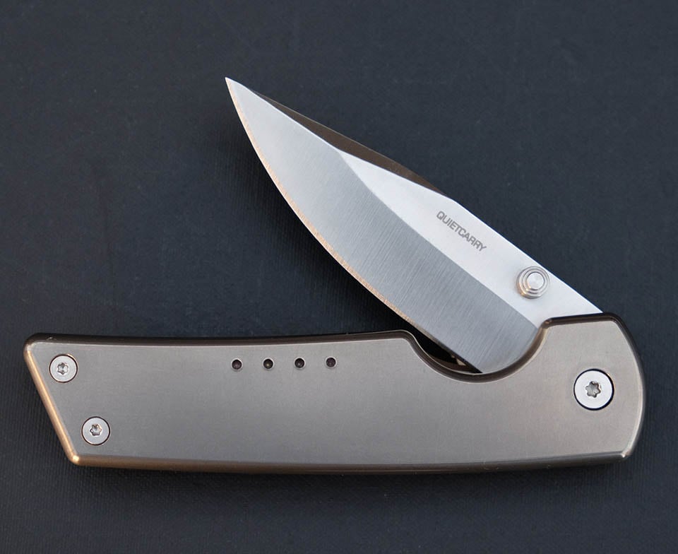 QuietCarry Titanium Pocket Knives