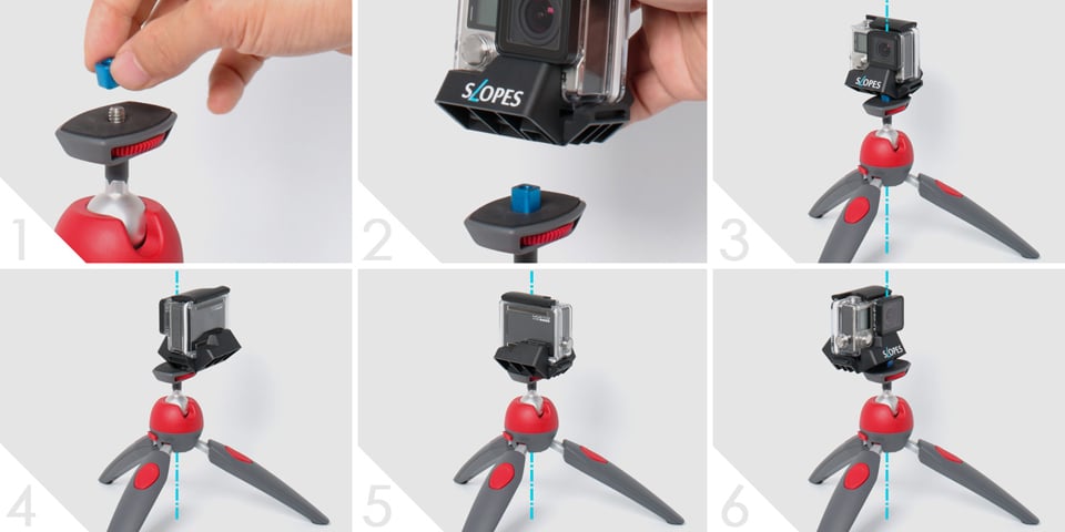 Slopes GoPro Stand Black Edition