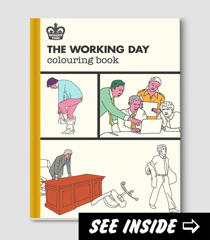 Working Day Coloring Book