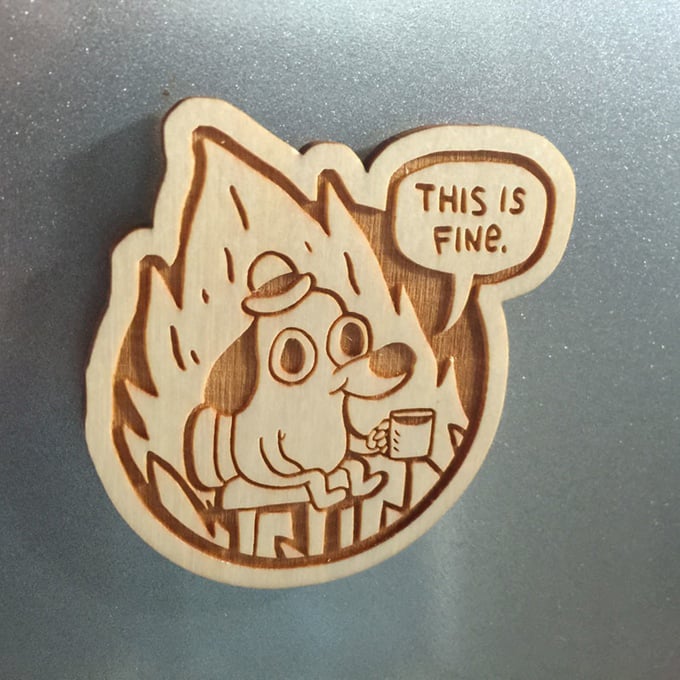 This is Fine Dog Plushie
