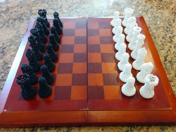 Voronoi Chess Pieces