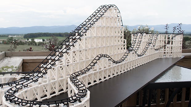 Cyclone Roller Coaster Model Kit