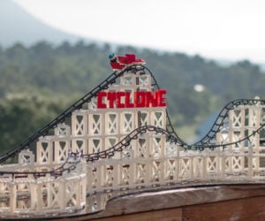 Cyclone Roller Coaster Model Kit