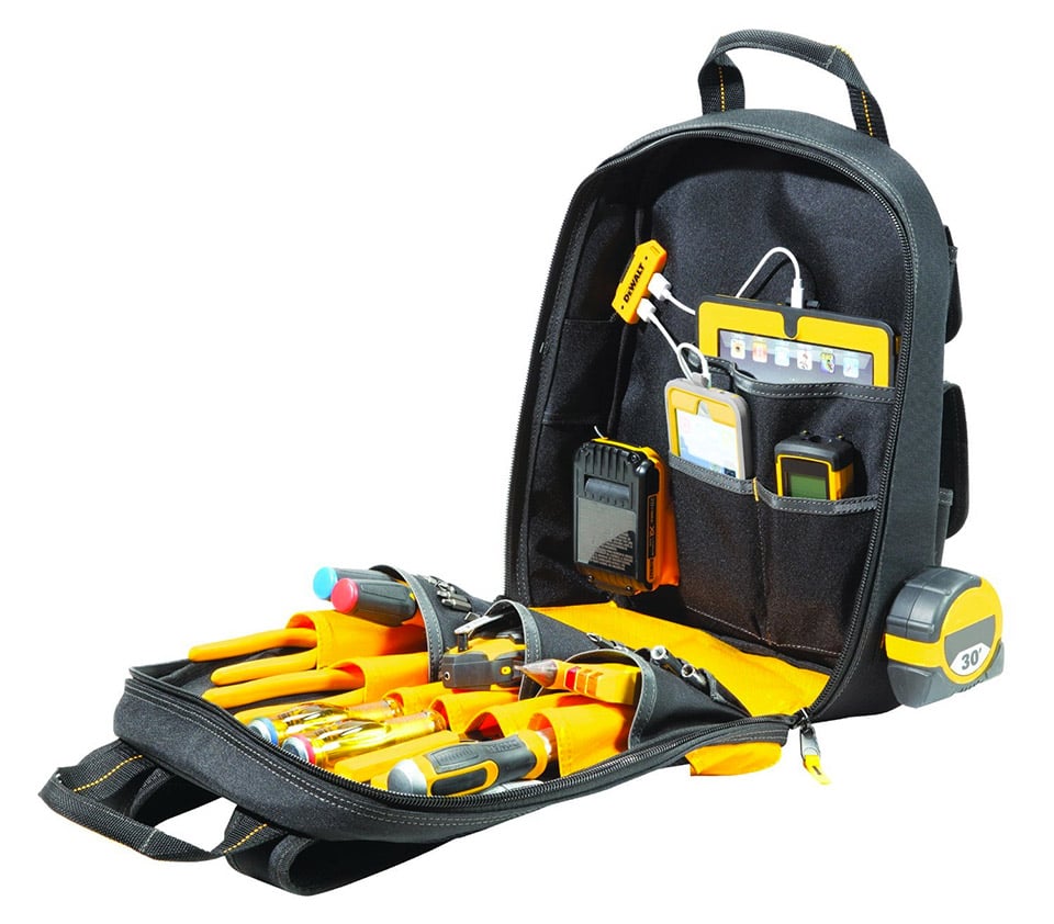 DeWalt USB Charging Tool Backpack