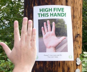 High Five This Sign