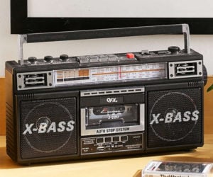 Radio + Cassette + MP3 Boombox
