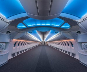 An Empty Boeing 787