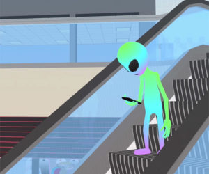 Alien at the Mall