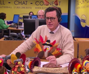 Colbert’s Thanksgiving Turkey Tips