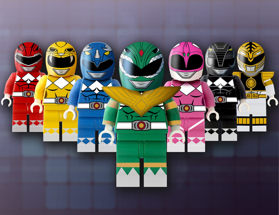 LEGO Power Rangers Concept