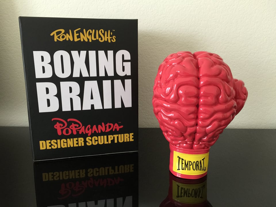 Toyqube x Ron English Boxing Brain