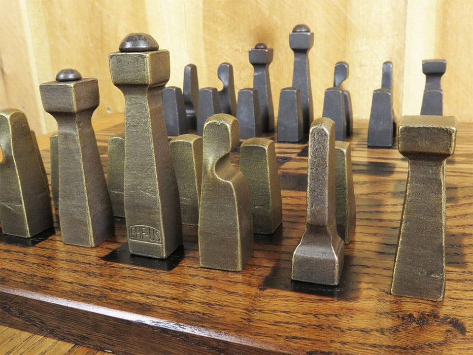 Blacksmith Chess Set