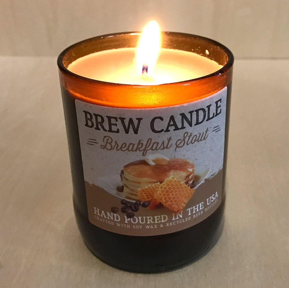 Breakfast Stout Brew Candle