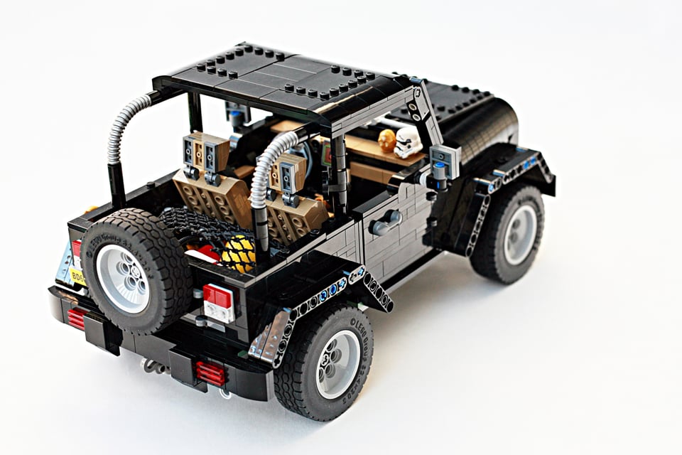 LEGO Jeep Wrangler Rubicon Concept