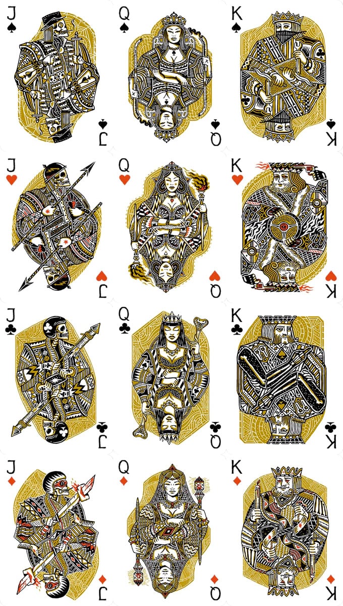 Dystopia Playing Cards