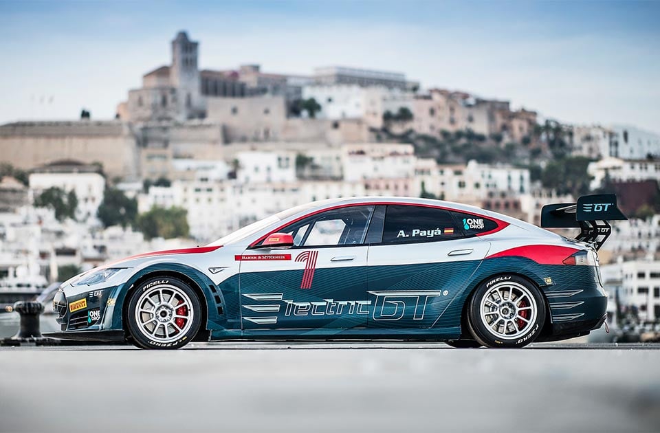 Tesla Model S GT Race Car