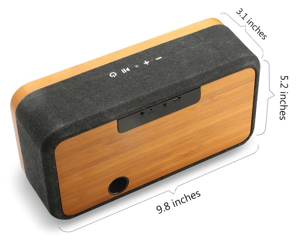 Bamboo Bluetooth Speaker