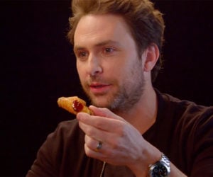 Charlie Day vs. Hot Wings